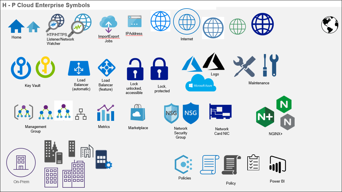 Azure Powerpoint Diagrams  U2013 Icons   9  9