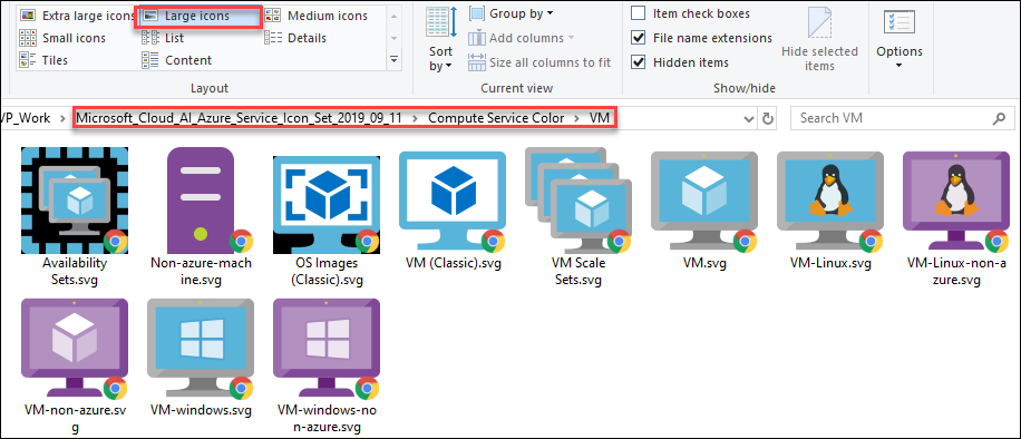 Azure Icons Enable Svg Thumbnail Preview In File Explorer Arlan Blogs