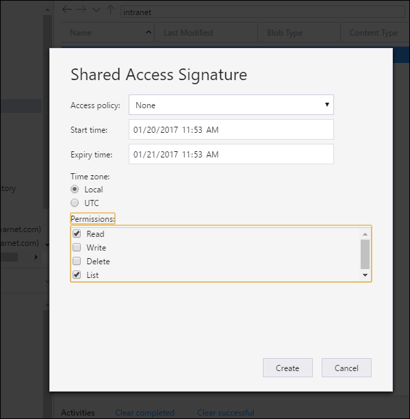 microsoft azure storage explorer for mac